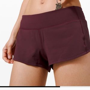 Lululemon speed up shorts